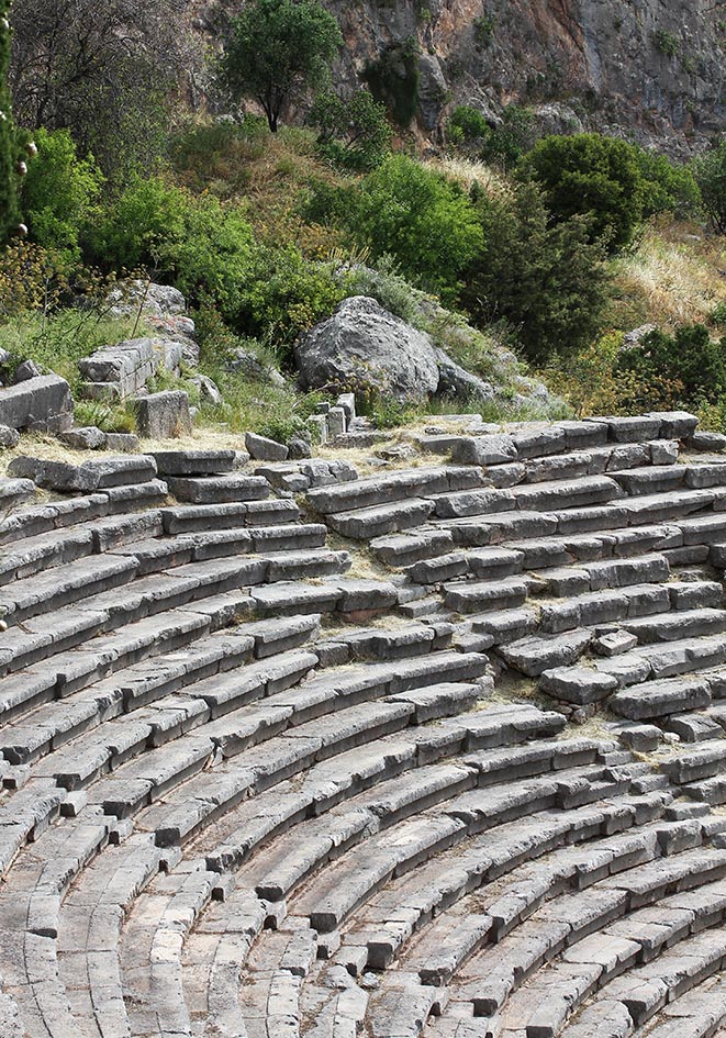 Delfi - Amphitheater - - Delfi Delfi - Amphitheater - - Delfi